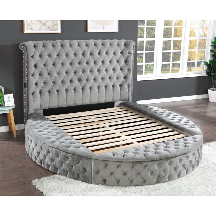 House of Hampton® Cylar Upholstered Storage Bed & Reviews Wayfair